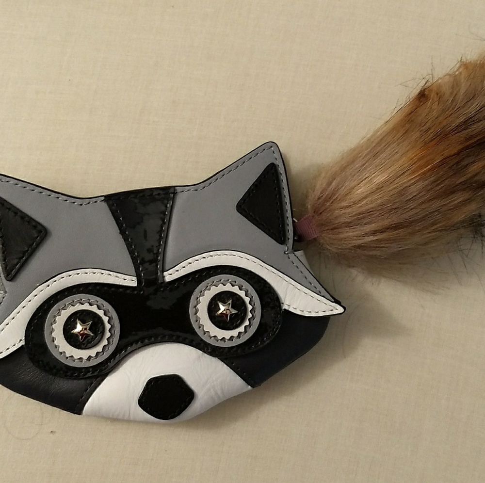 Kate Spade Night creature Raccoon Coin Purse NWOT